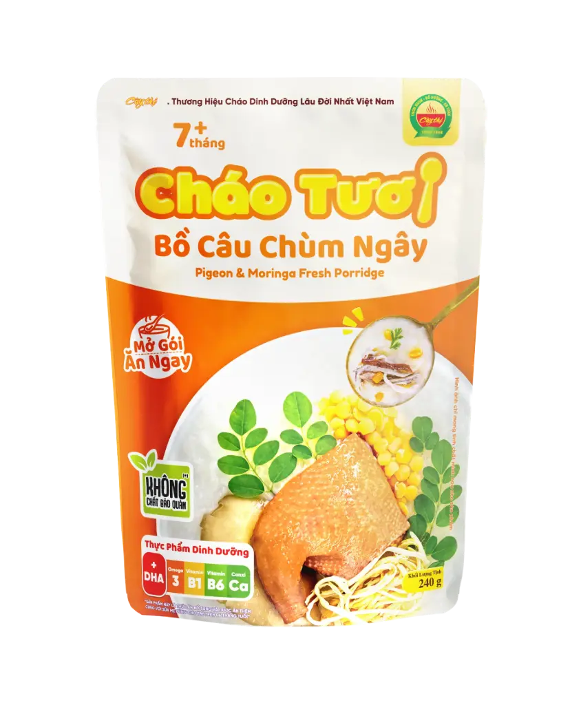 PIGEON & MORINGA FRESH PORRIDGE