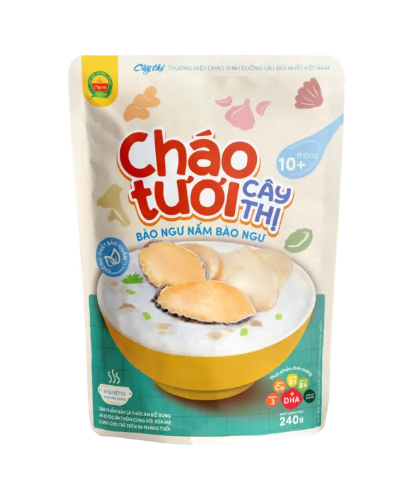 ABALONE AND OYSTER MUSHROOM FRESH PORRIDGE 