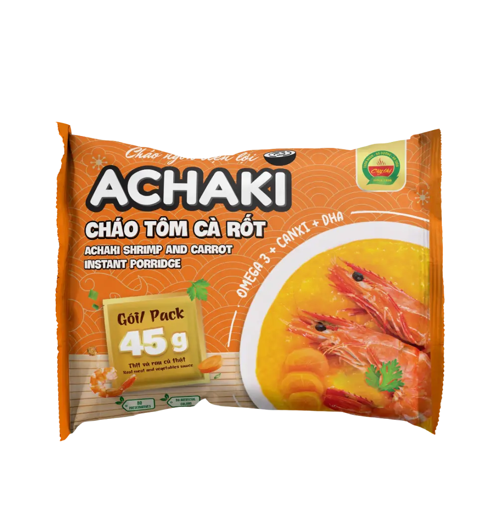 ACHAKI SHRIMP AND CARROT INSTANT PORRIDGE 