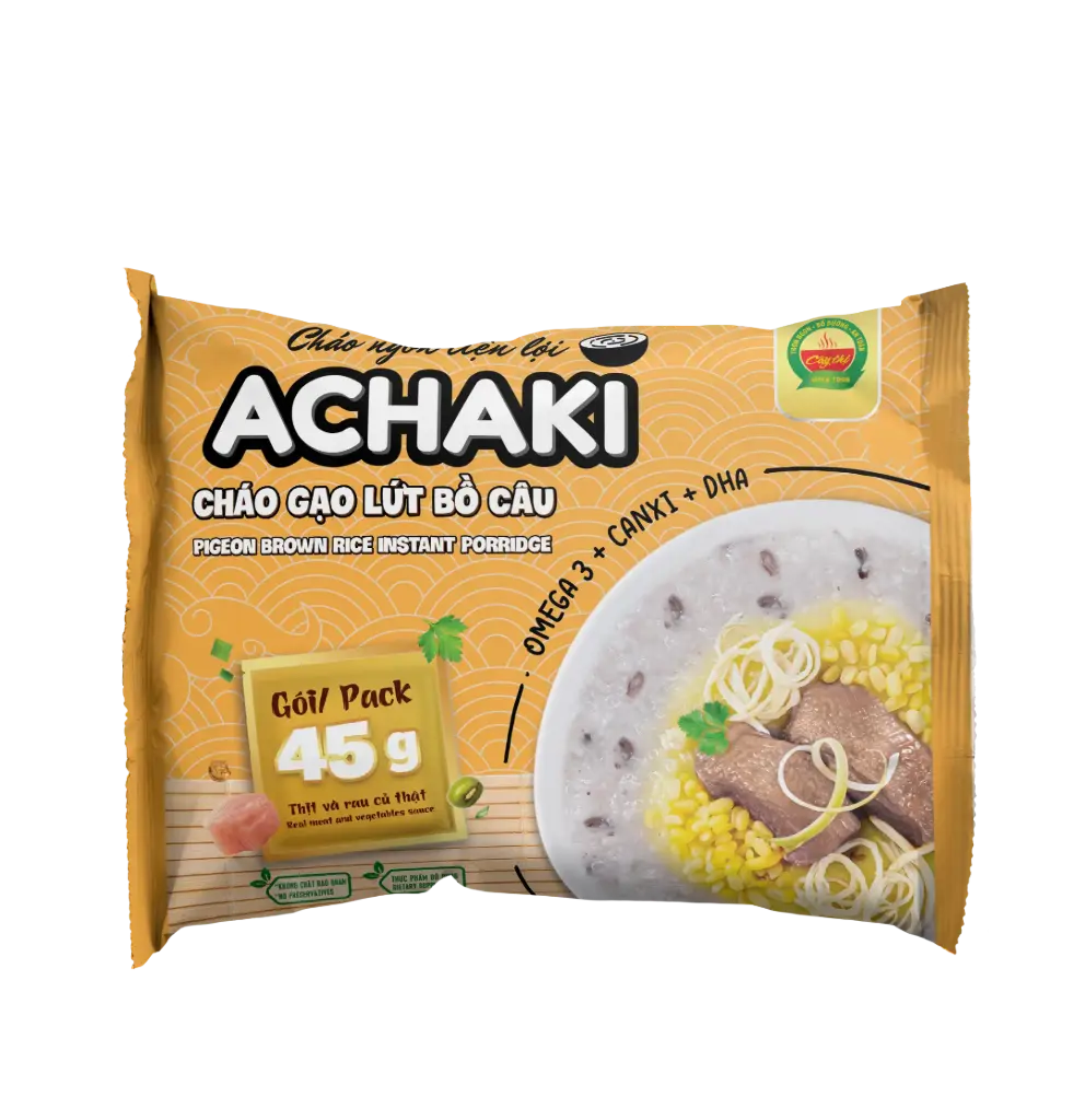 ACHAKI PIGEON BROWN RICE INSTANT PORRIDGE 
