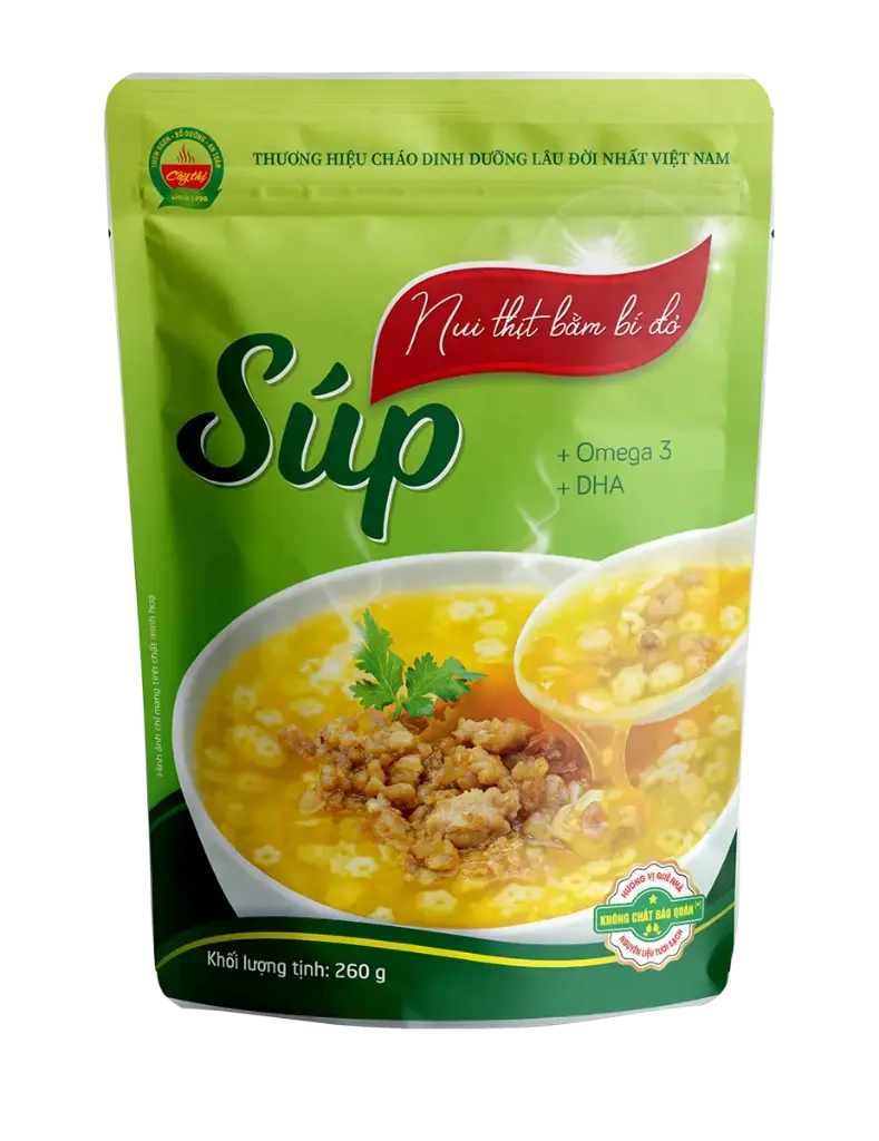 [8936073172028] GROUNDED MEAT MACARONI SOUP WITH SQUASH 