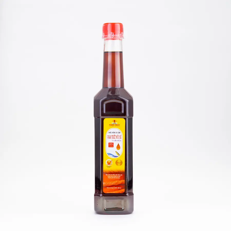 [PTMN10N500PE24] Nước Mắm Phan Thiết Mũi Né 10 độ Đạm ( 10N ) - Thùng 24 Chai PET 500ml 