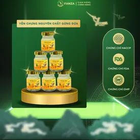 [8938551529225] Yến nguyên chất chưng gừng dứa