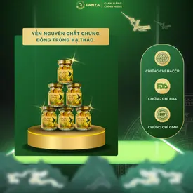 [8938551529218] Yến nguyên chất chưng Đông Trùng Hạ Thảo