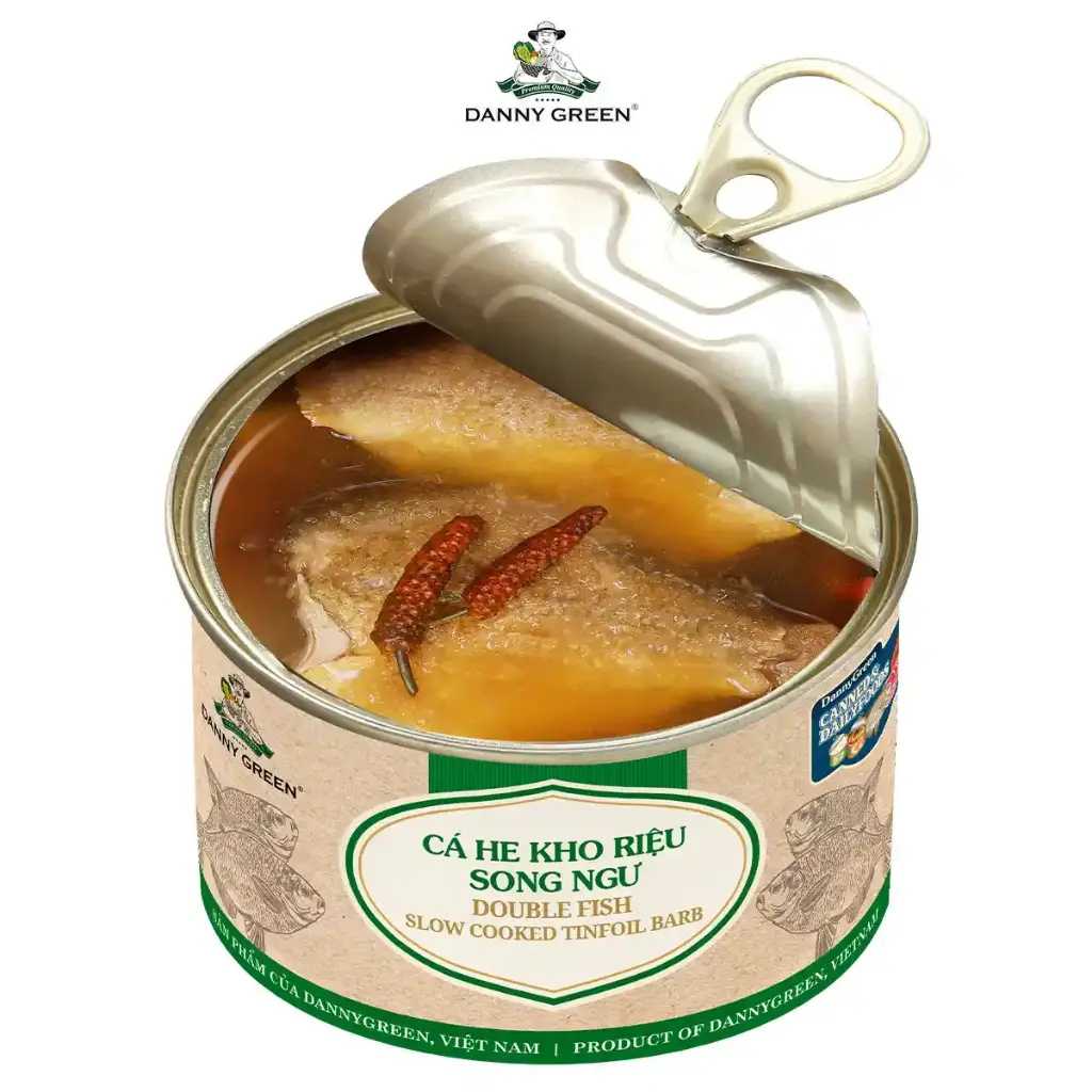 Cá He Kho Riệu DannyGreen (Song Ngư) 400gr
