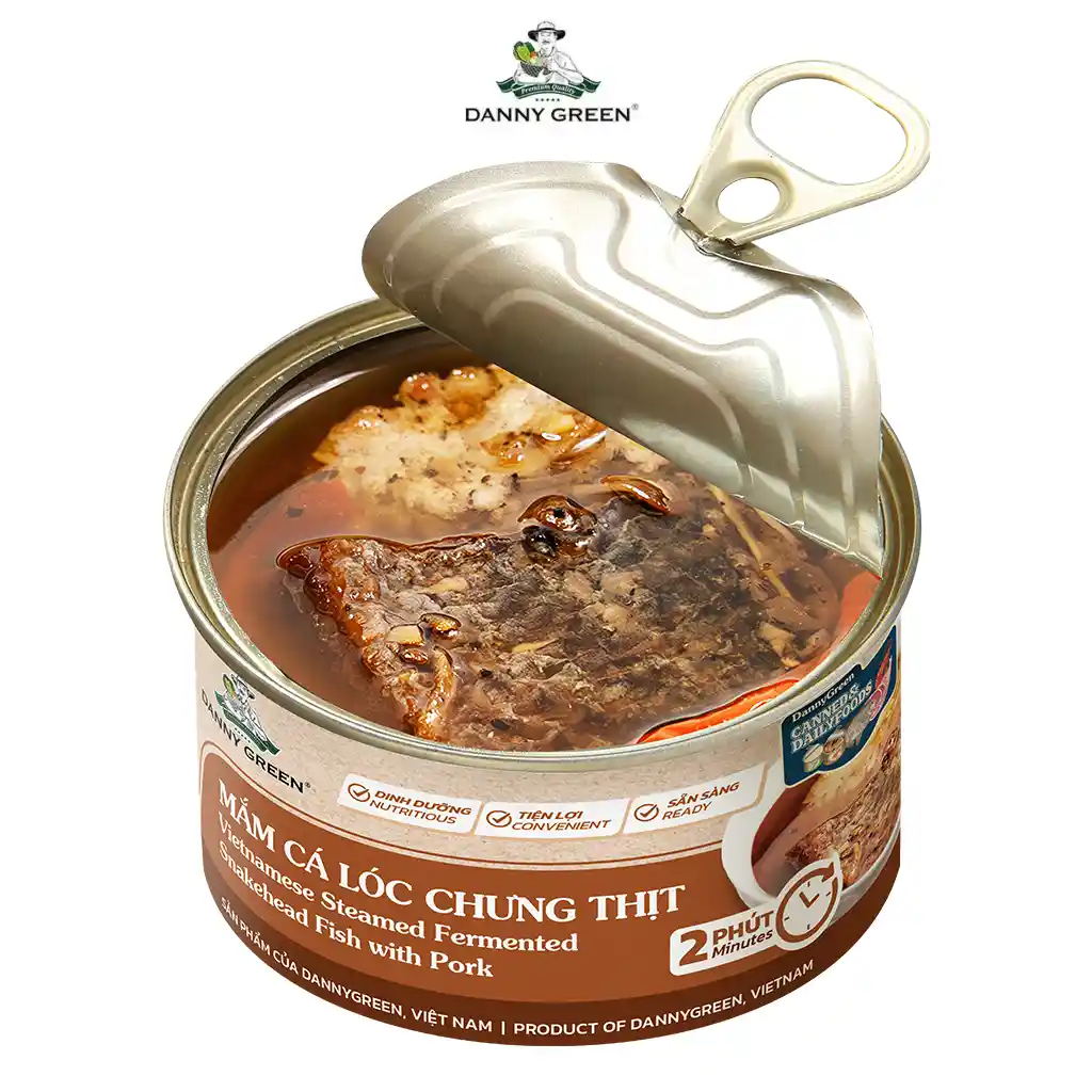 Mắm Cá Lóc Chưng Thịt DannyGreen 150gr