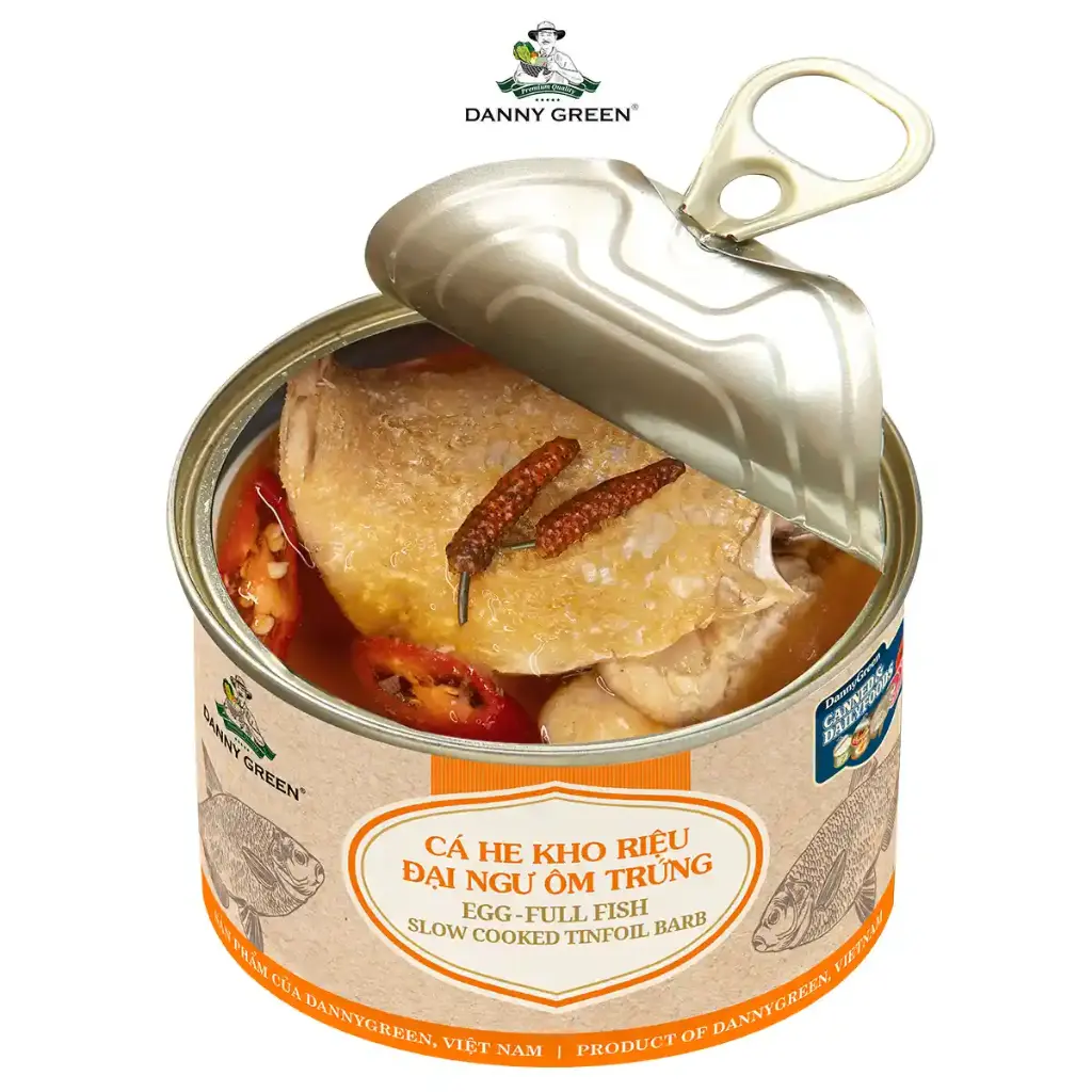 Cá He Kho Riệu DannyGreen (Đại Ngư Ôm Trứng)  400gr