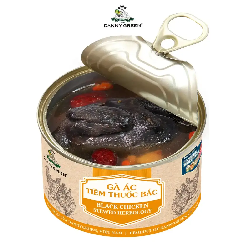 Gà Ác Tiềm Thuốc Bắc DannyGreen 400gr
