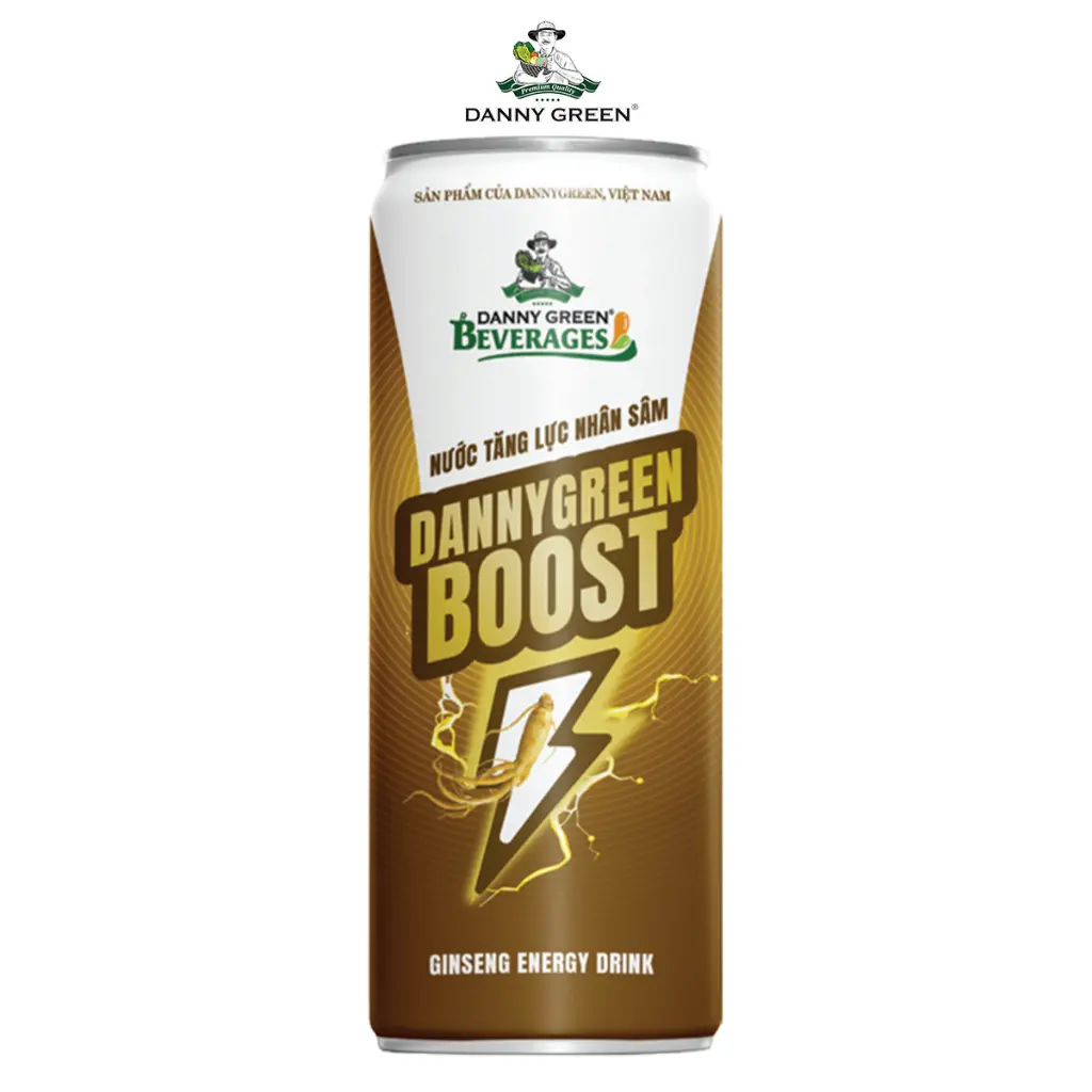 Nước Tăng Lực Nhân Sâm DannyGreen Boost 